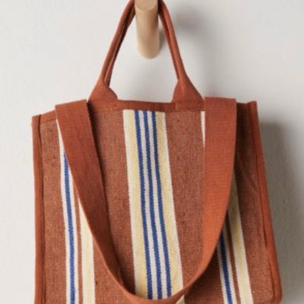 Free People We The Free Macrame Tote NWOT - Picture 2 of 2